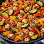 10-Minute Creamy Garlic Mushroom Spinach Skillet